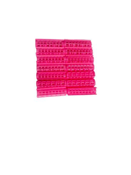 Rouleaux de bigoudis en plastique