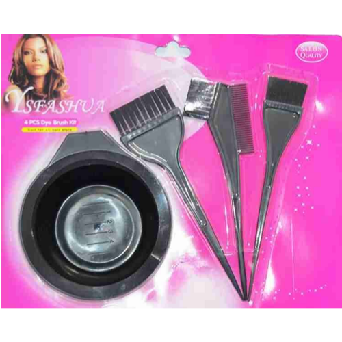 Pinceau et bol de coloration pour cheveux entièrement pour hommes et femmes