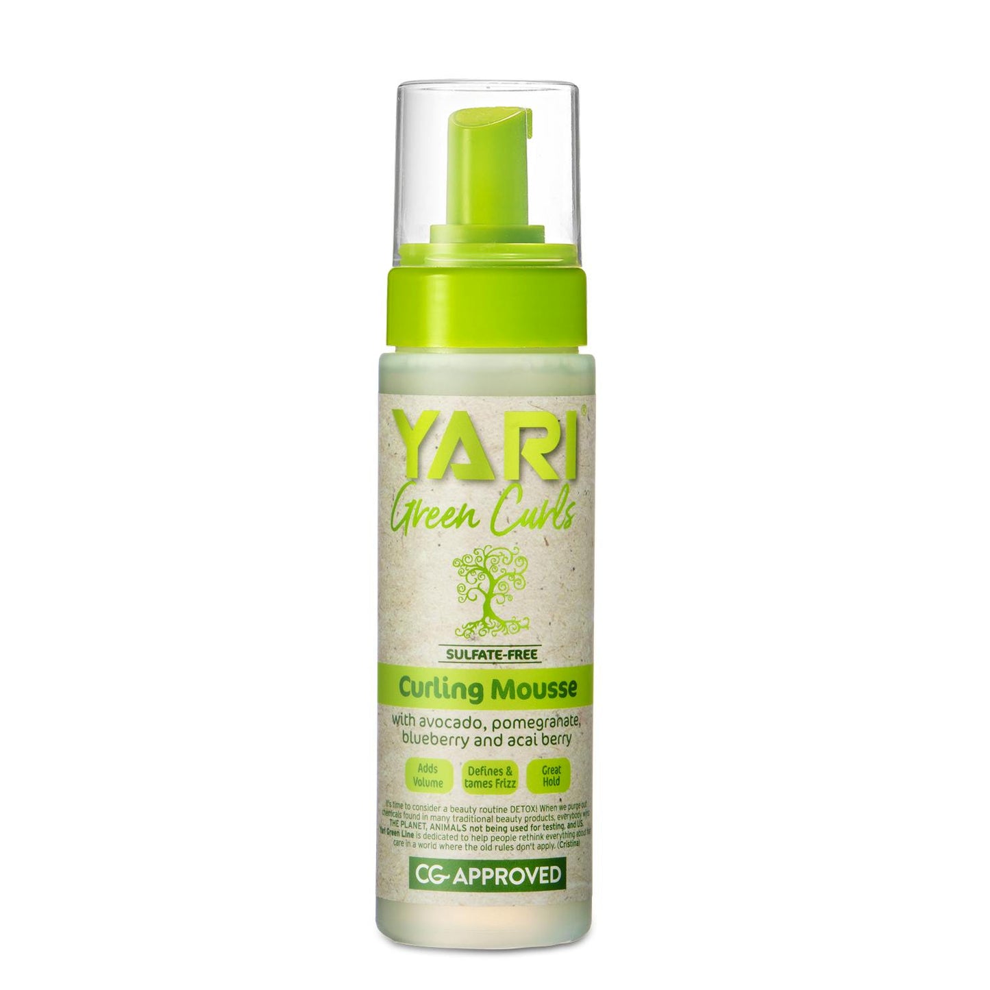 Mousse bouclante Yari Green Curls