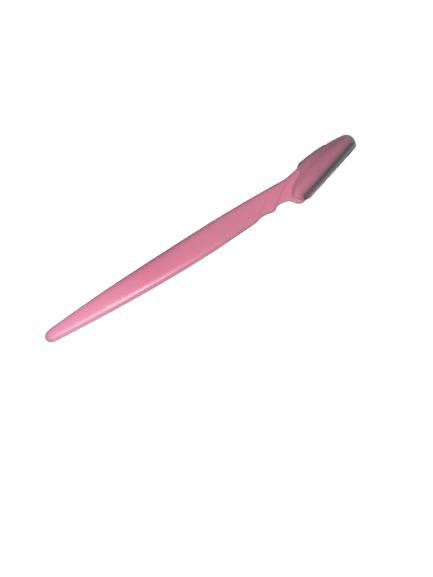 Rasoir à sourcils rose