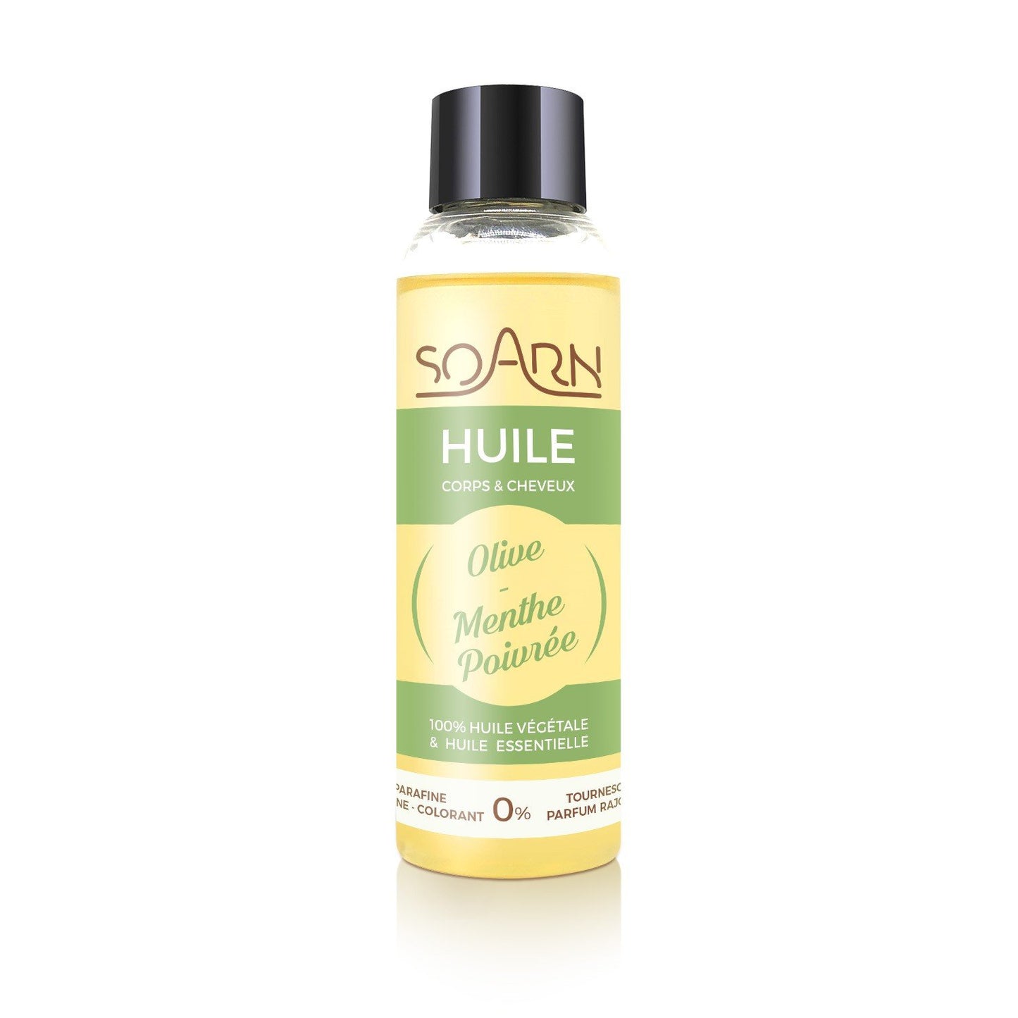 Soarn - Huile D'olive Menthe Poivrée 100ml