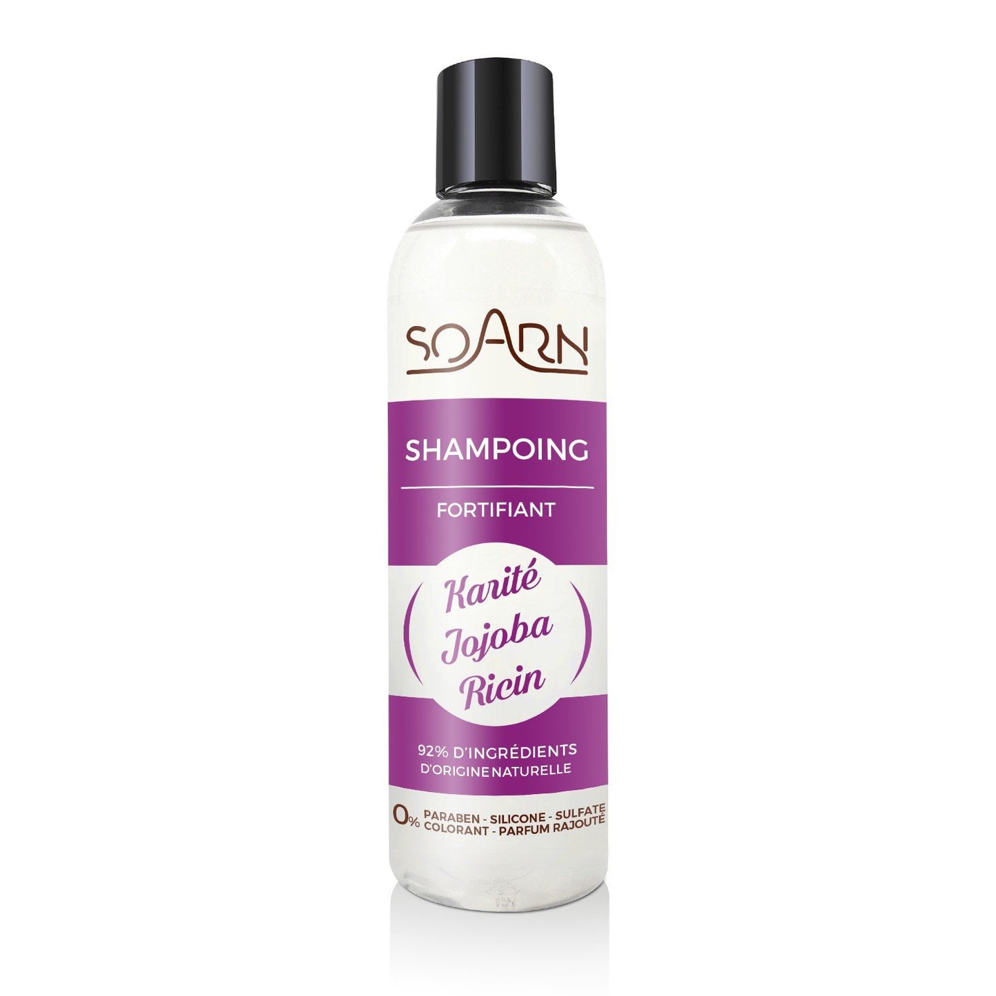 Shampoing au beurre de karité, jojoba et ricin