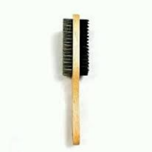 Brosse à cheveux ondulée double face n° 7755