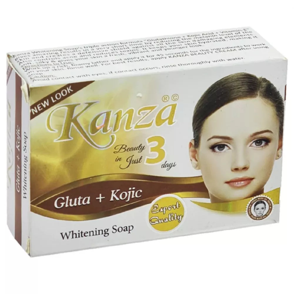 Savon blanchissant Kanza Gluta + Kojic