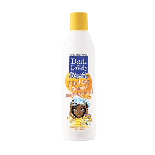Shampoing facile 2 en 1 Dark & Lovely Beautiful Beginnings 250 ml