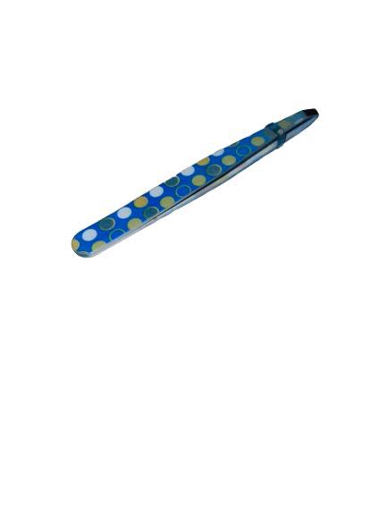 Pince à épiler bleu