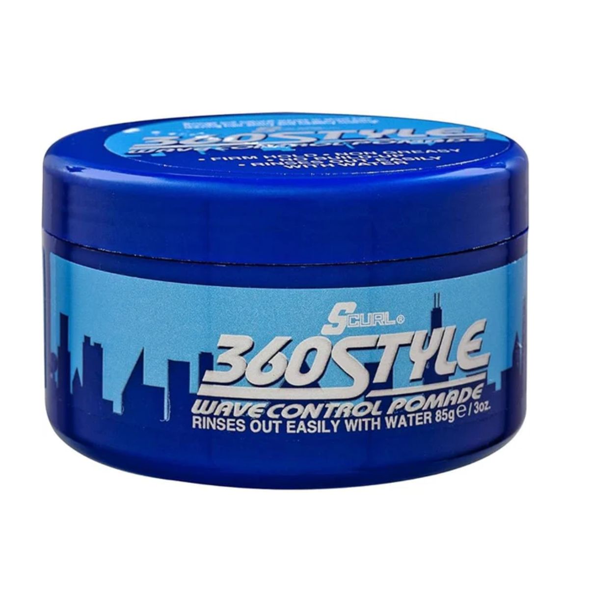 Pommade de contrôle des vagues Luster's S-Curl 360 Style, 3 oz