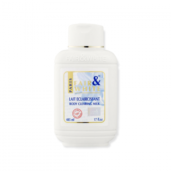Fair & White Lait Eclaircissant Lait Purifiant Corps 485ml