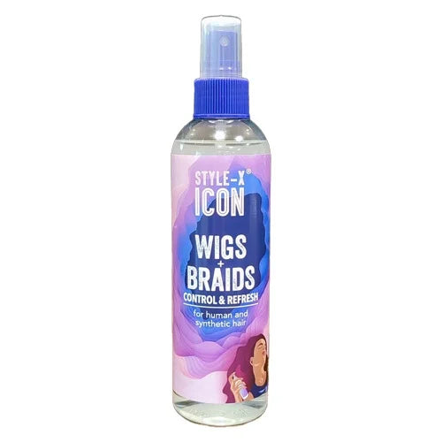 Spray de contrôle et de rafraîchissement pour perruques et tresses Style-X Icon 250 ml