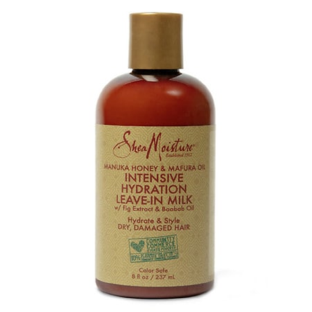 Lait hydratant intensif sans rinçage au miel de Manuka et à l'huile de Mafura de Sheamoisture, 237 ml