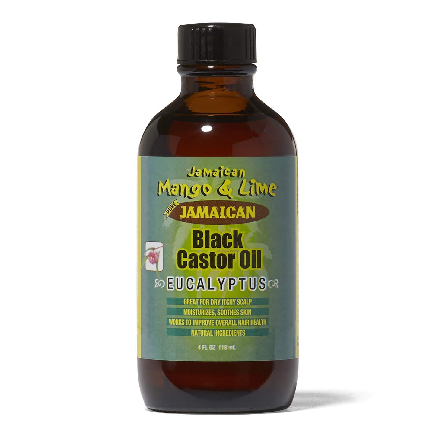 Huile de ricin noire jamaïcaine et l’huile d’eucalyptus de jamaican mango & lime 4 oz