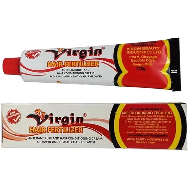 Engrais pour cheveux vierges, nouveau et amélioré ! 125 g