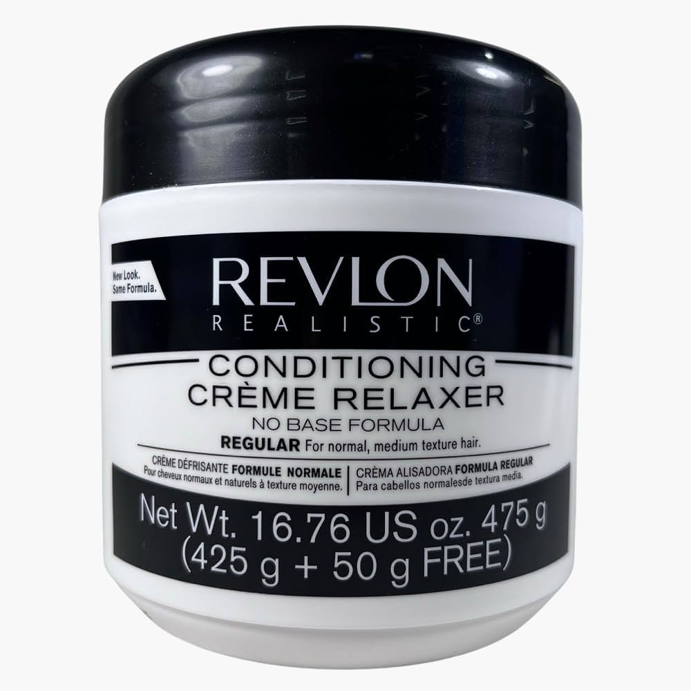 Revlon Realistic Conditioning Creme Défrisant Sans Base Régulier 16,76 Oz