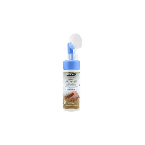 Nettoyant moussant anti-rides pour le visage Hemani Sandal, pour tous types de peau, 150 ml