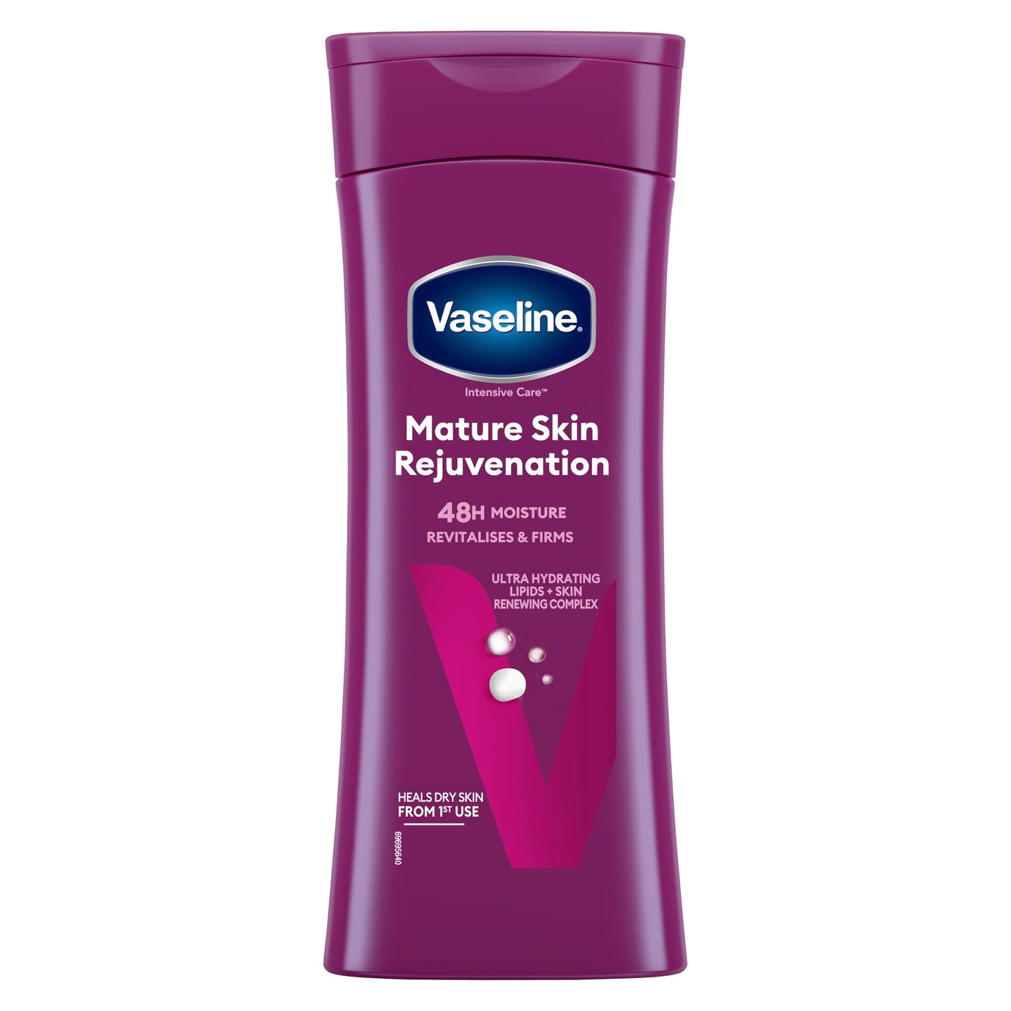 Vaseline Intensive Care Lotion corporelle rajeunissante pour peaux matures Soigne et équilibre la sécheresse cutanée pour les peaux sèches matures 400 ml