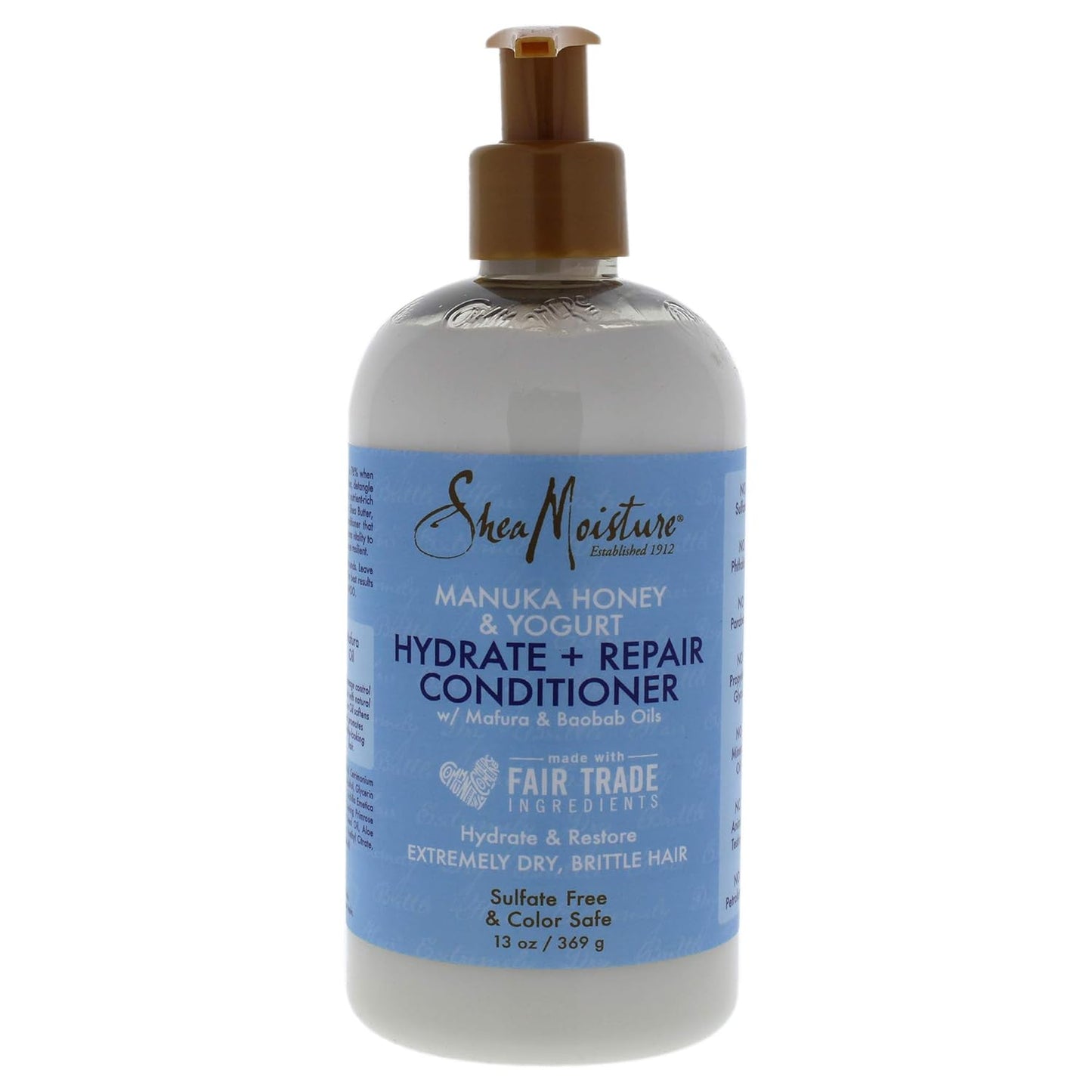 Après-shampoing hydratant et réparateur au miel de Manuka et au yaourt de Sheamoisture 369 g