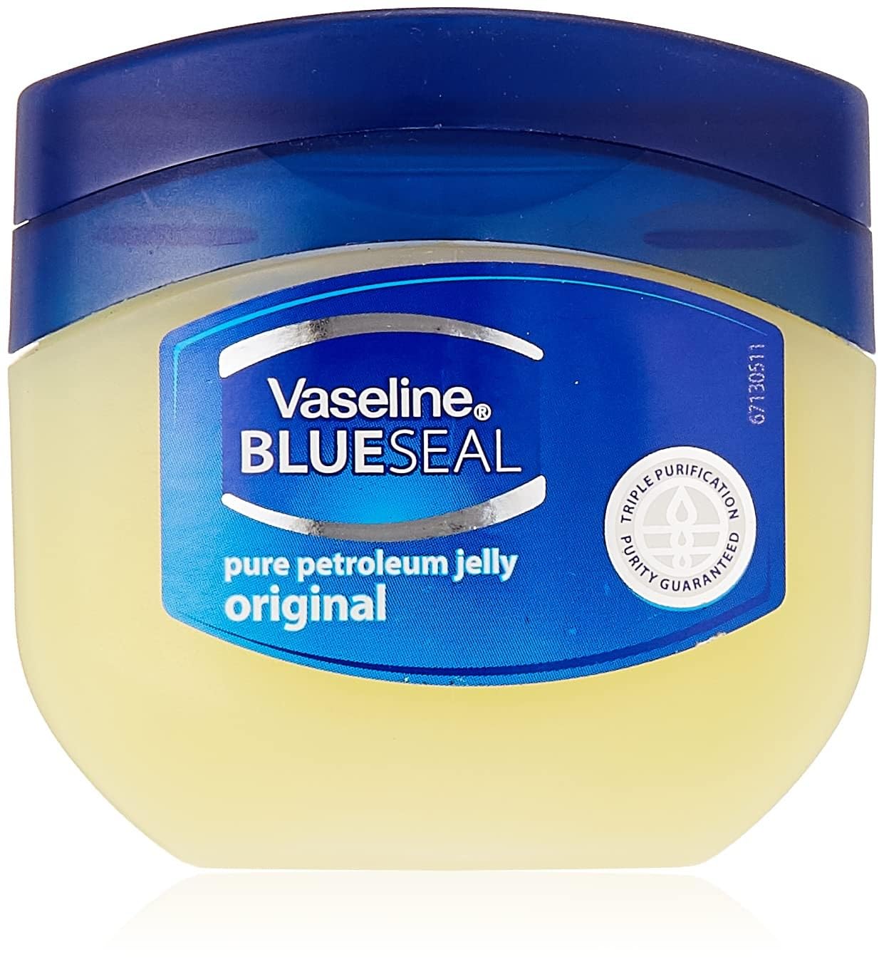Vaseline Pure Original New Blue Seal Vaseline Gelée de pétrole Lèvres Visage Mains Corps 250 ml