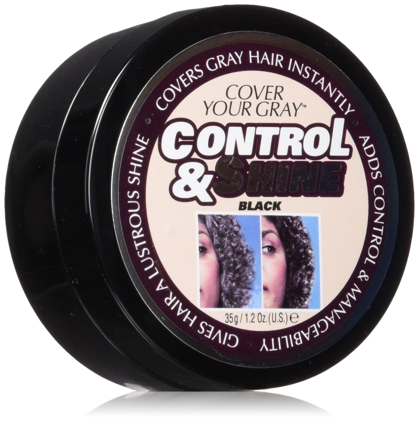 Couvrez vos cheveux gris Control-N-Shine
