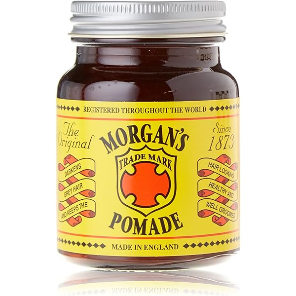 Pommade pour cheveux foncés de Morgan 200 g