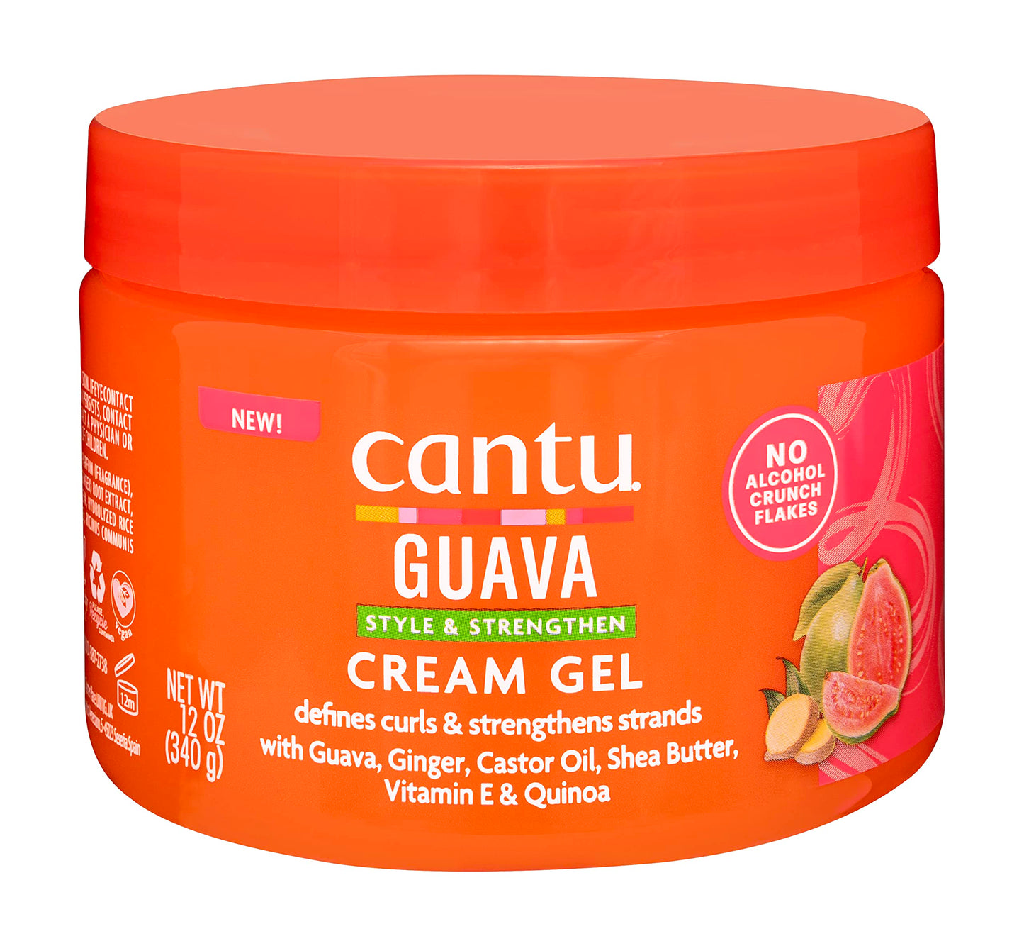 Gel-crème fortifiant pour boucles Cantu Guava 12 oz