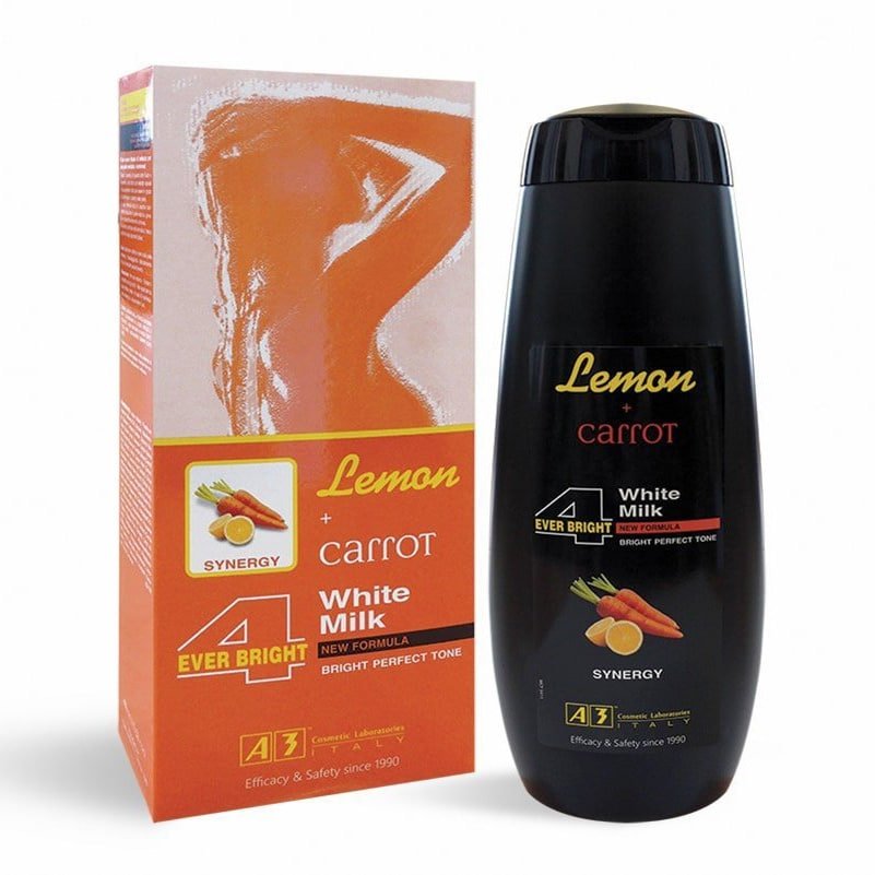 Lait blanc A3 Citron + Carotte 400 ml