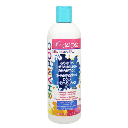 Shampooing démêlant doux pour enfants Pink de Luster, 12 onces