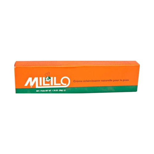 Crème éclaircissante naturelle Mililo Tube de 50 g