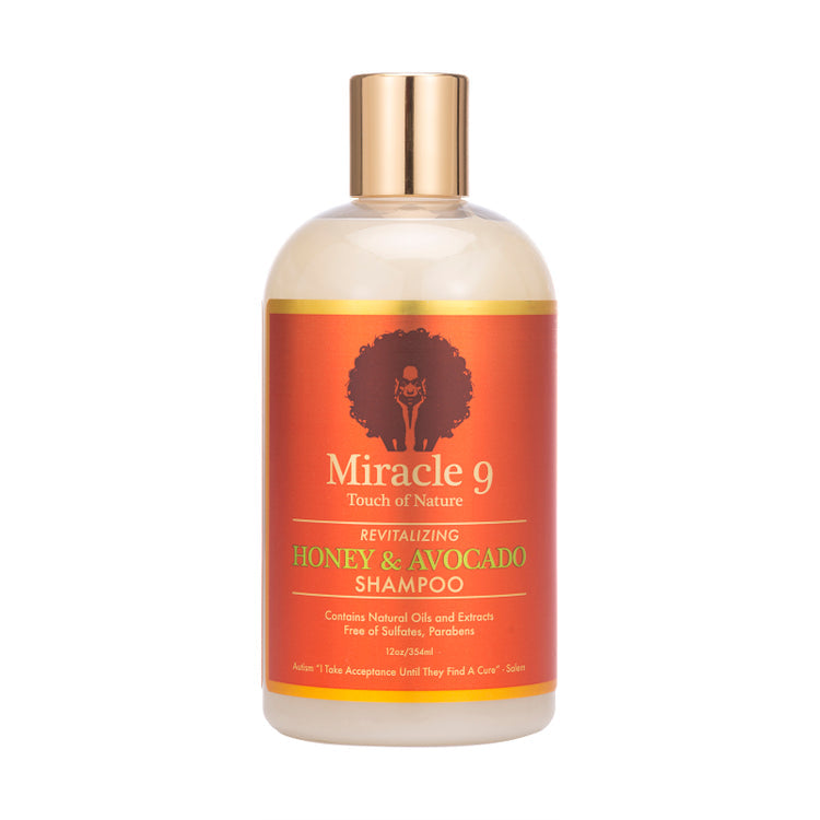 Shampoing revitalisant au miel et à l'avocat Miracle 9 12 oz
