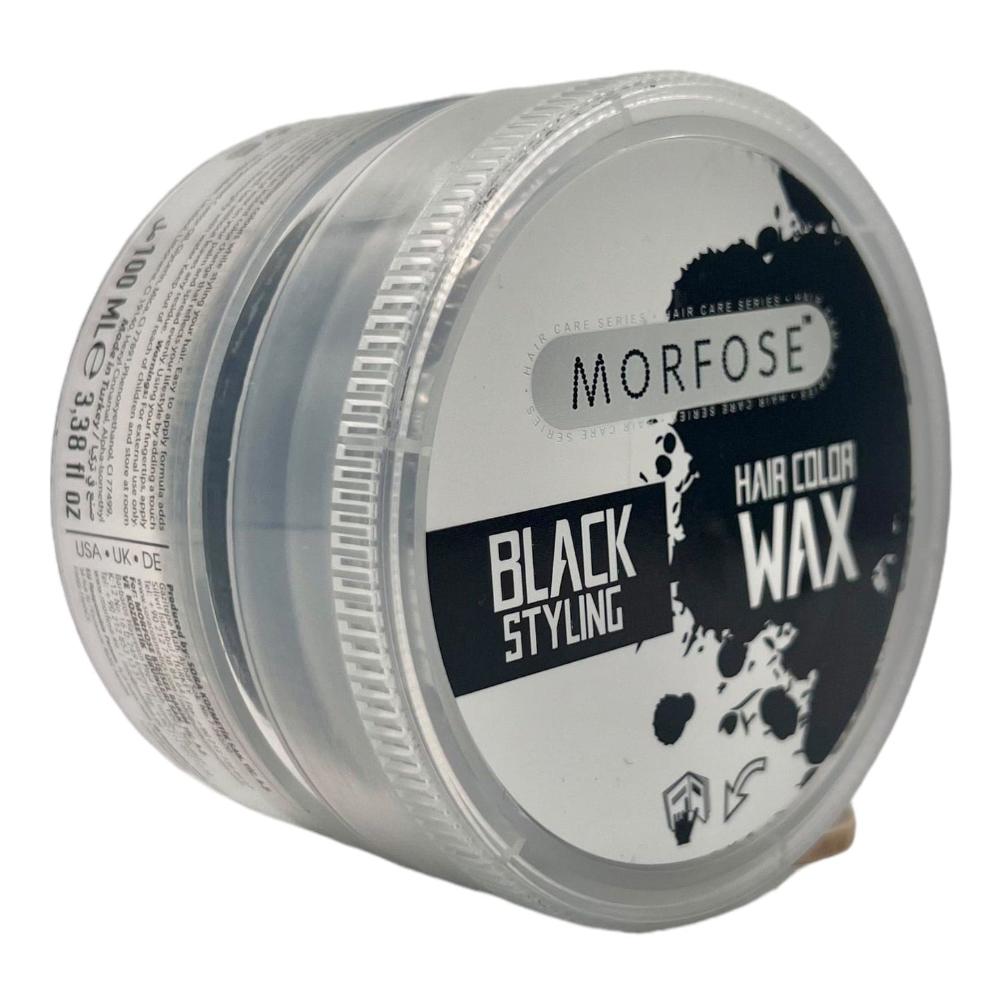 Morfose - Cire Colorante Coiffante Noire 100 ml