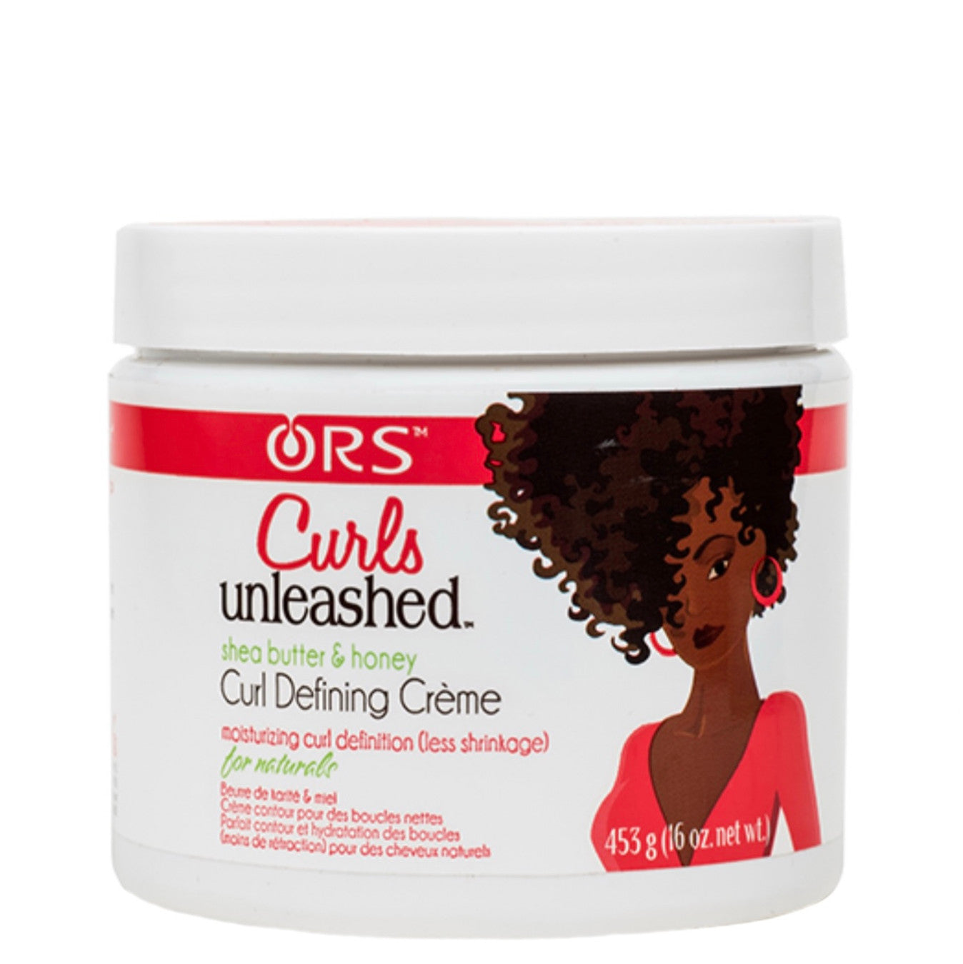 Crème définissante pour boucles au beurre de karité et au miel Ors Curls Unleashed 453,6 g