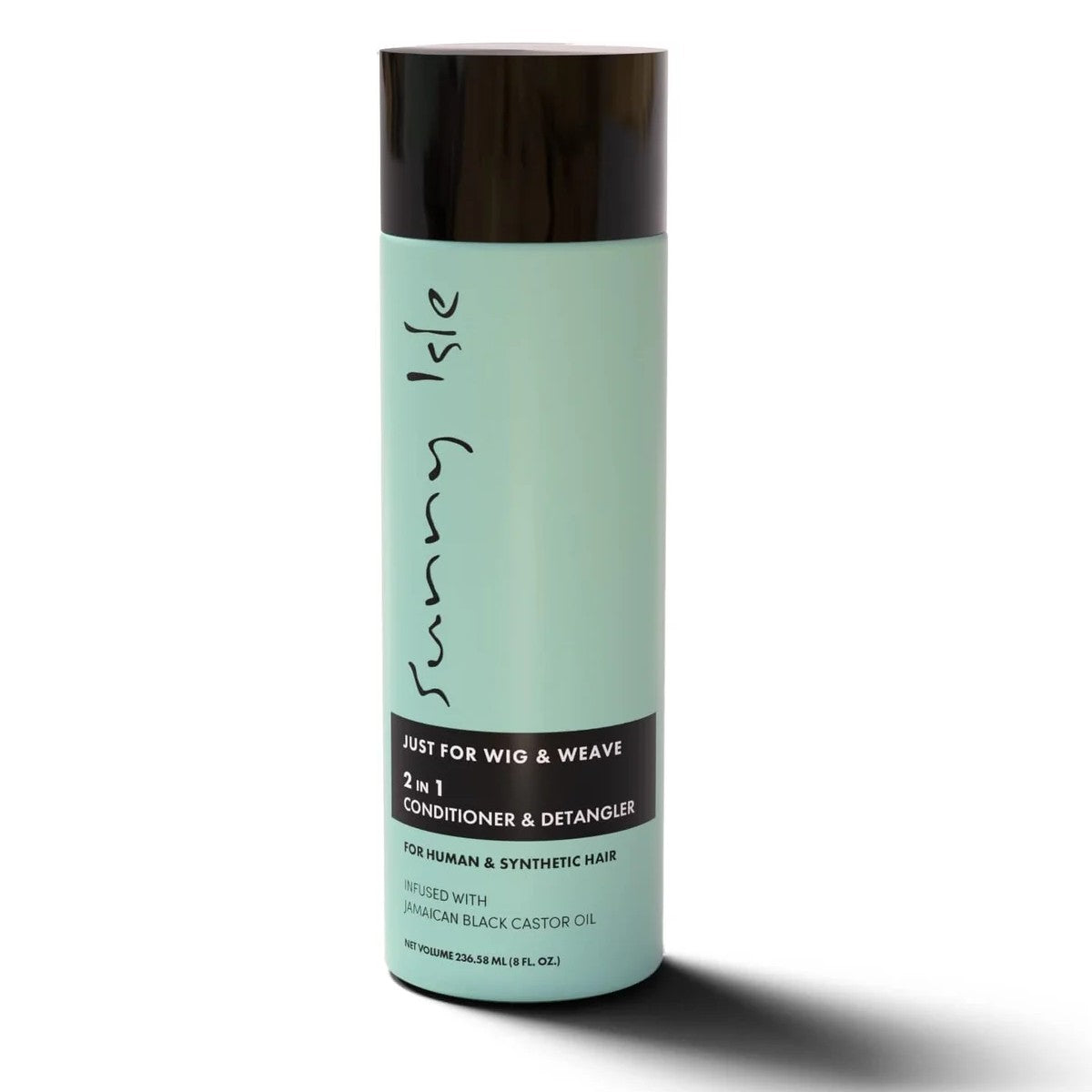 Sunny Isle Just For Wig, Weave, Braid, & Extensions 2en1 Après-shampoing et démêlant 8oz