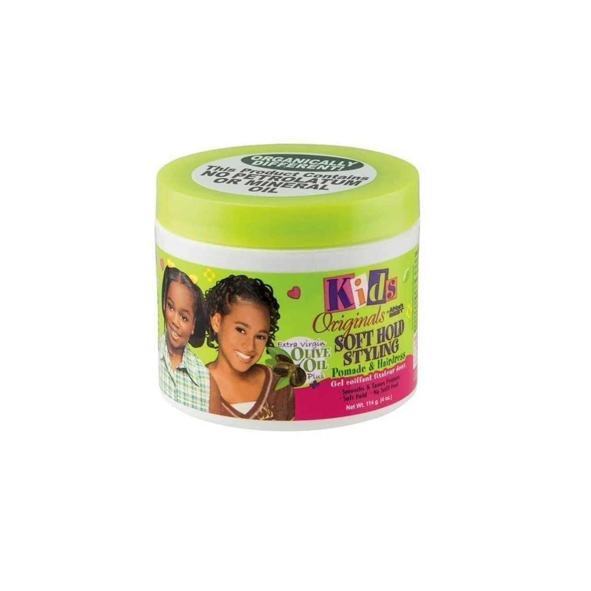 Pommade coiffante et produit coiffant à tenue douce Kids Organics 114 g