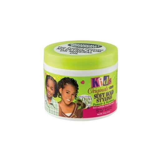 Pommade coiffante et produit coiffant à tenue douce Kids Organics 114 g