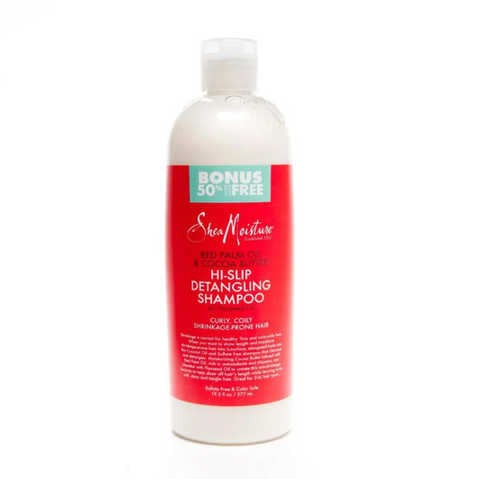 Shampoing démêlant Hi-Slip à l'huile de palme rouge et au beurre de cacao de Sheamoisture - 19,5 fl oz