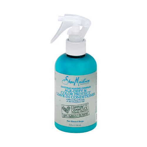 Après-shampooing sans rinçage Age-Defy Color Protect de Shea Moisture Zanzibar Marine Complex 236 ml