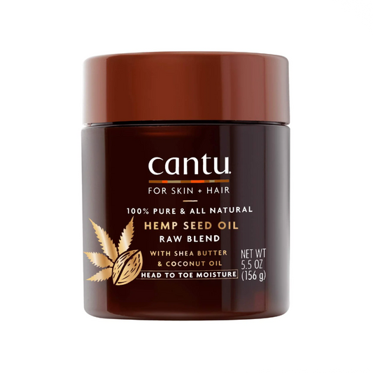 Mélange brut d'huile de graines de chanvre Cantu pour la peau et les cheveux 156 g