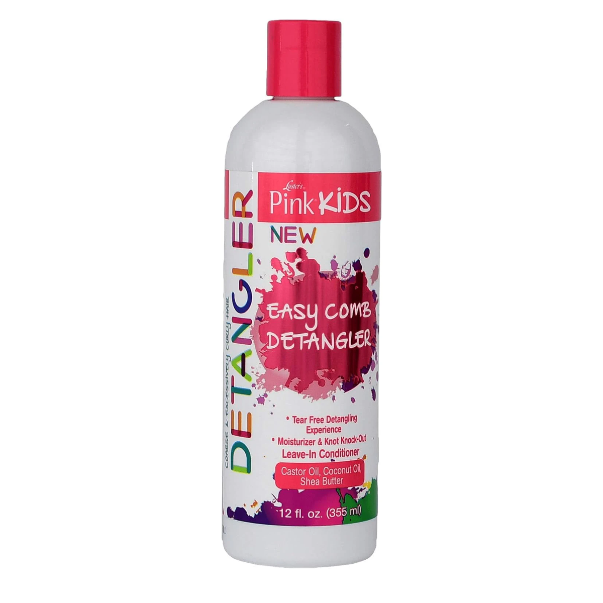 Démêlant pour peigne facile pour enfants rose de Luster's 355 ml