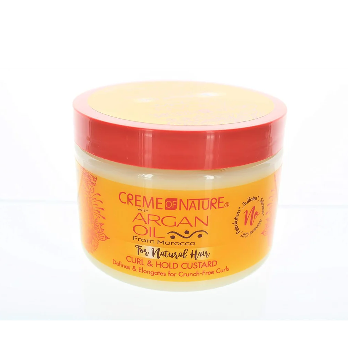 Crème de maintien et boucles à l'huile d'argon de Creme Of Nature, 340 ml