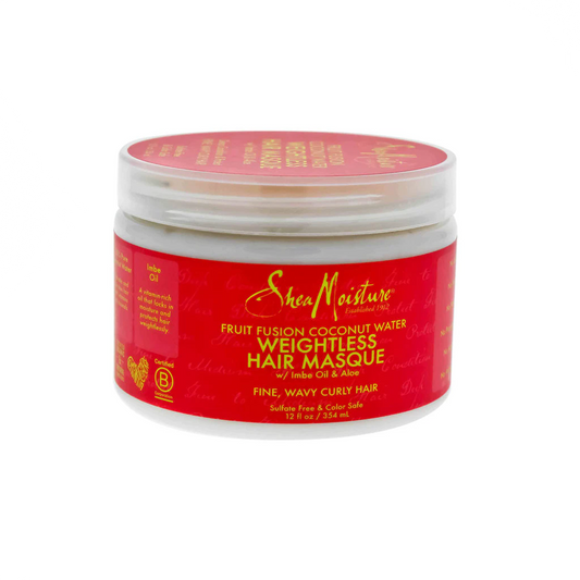 Masque capillaire léger à l'eau de coco Fruit Fusion de Shea Moisture, 12 onces
