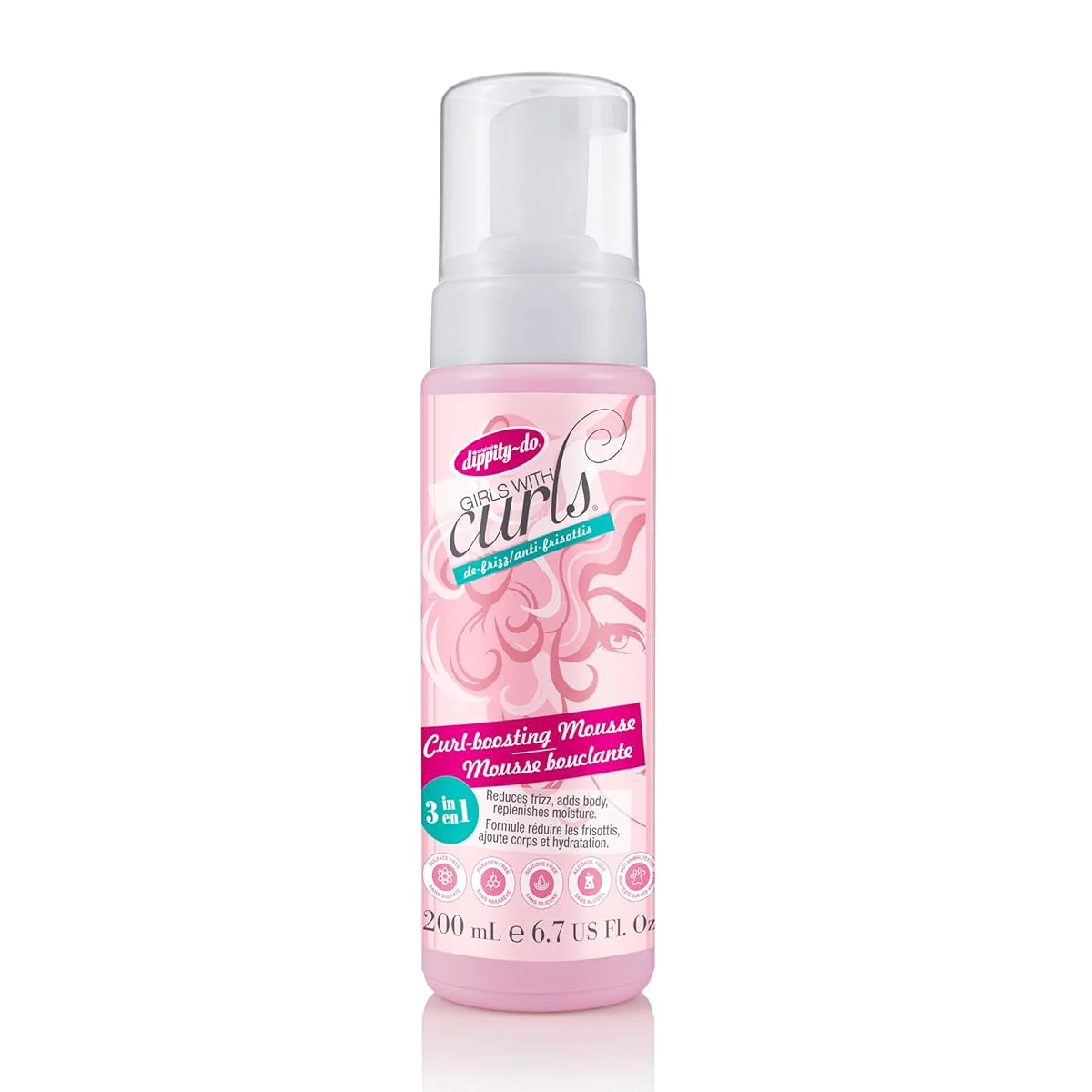 Spray booster de boucles pour filles de Dippity-Do