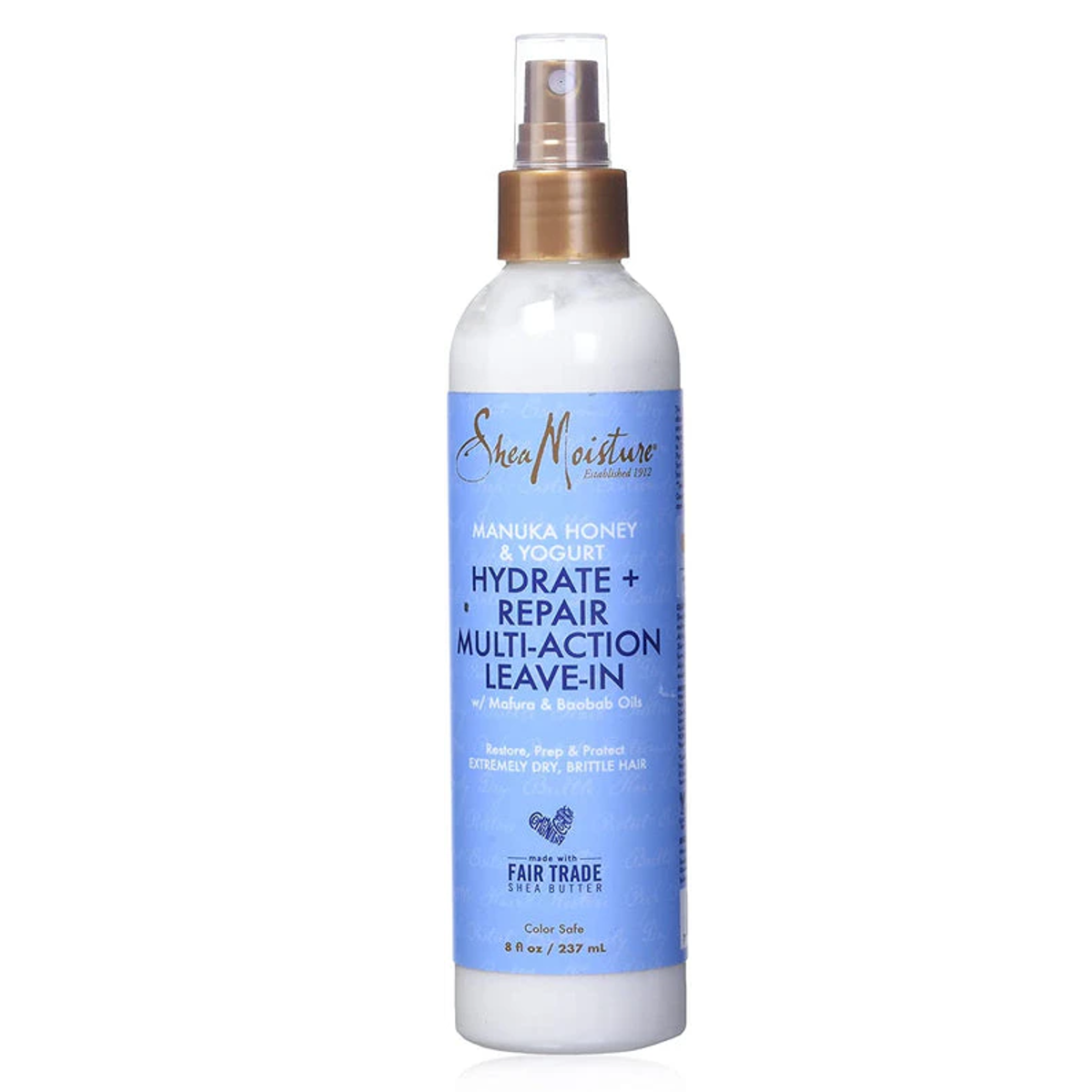 Shea Moisture - Miel de Manuka et yaourt - Soin sans rinçage multi-actions hydratant et réparateur - 227 g