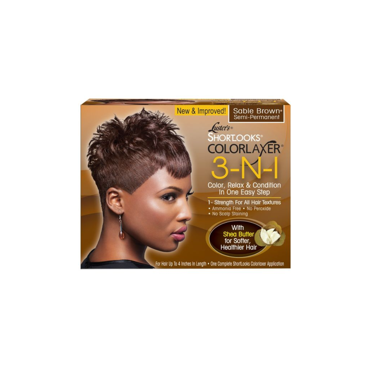 Colorlaxer 3-N-1 semi-permanent Shortlooks de Luster, 1 application