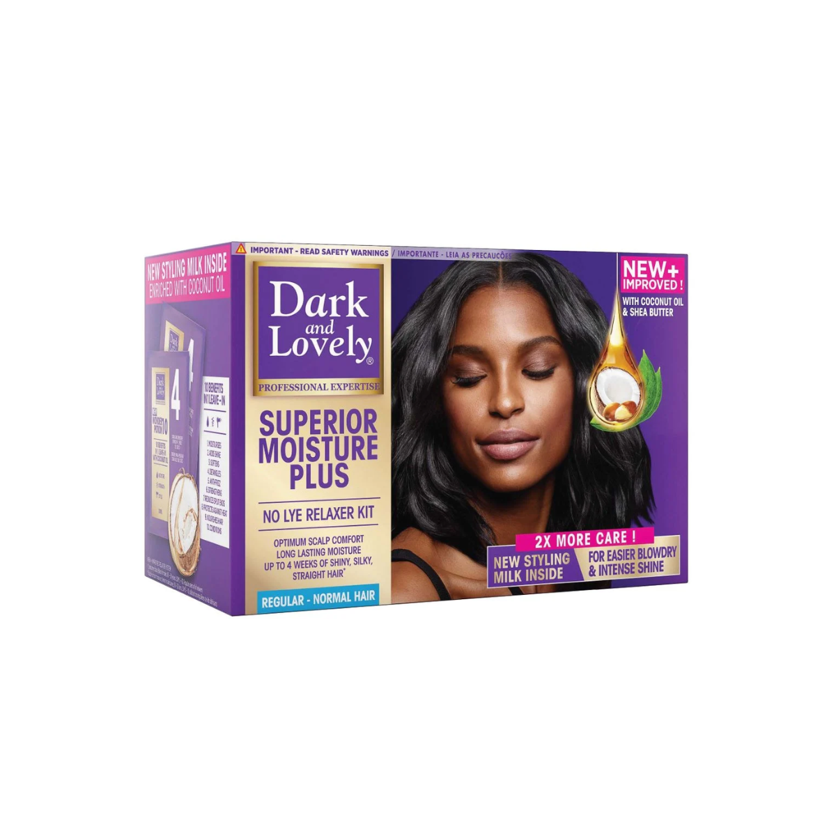 Kit défrisant sans soude Dark & Lovely Superior Mositure Plus Regular