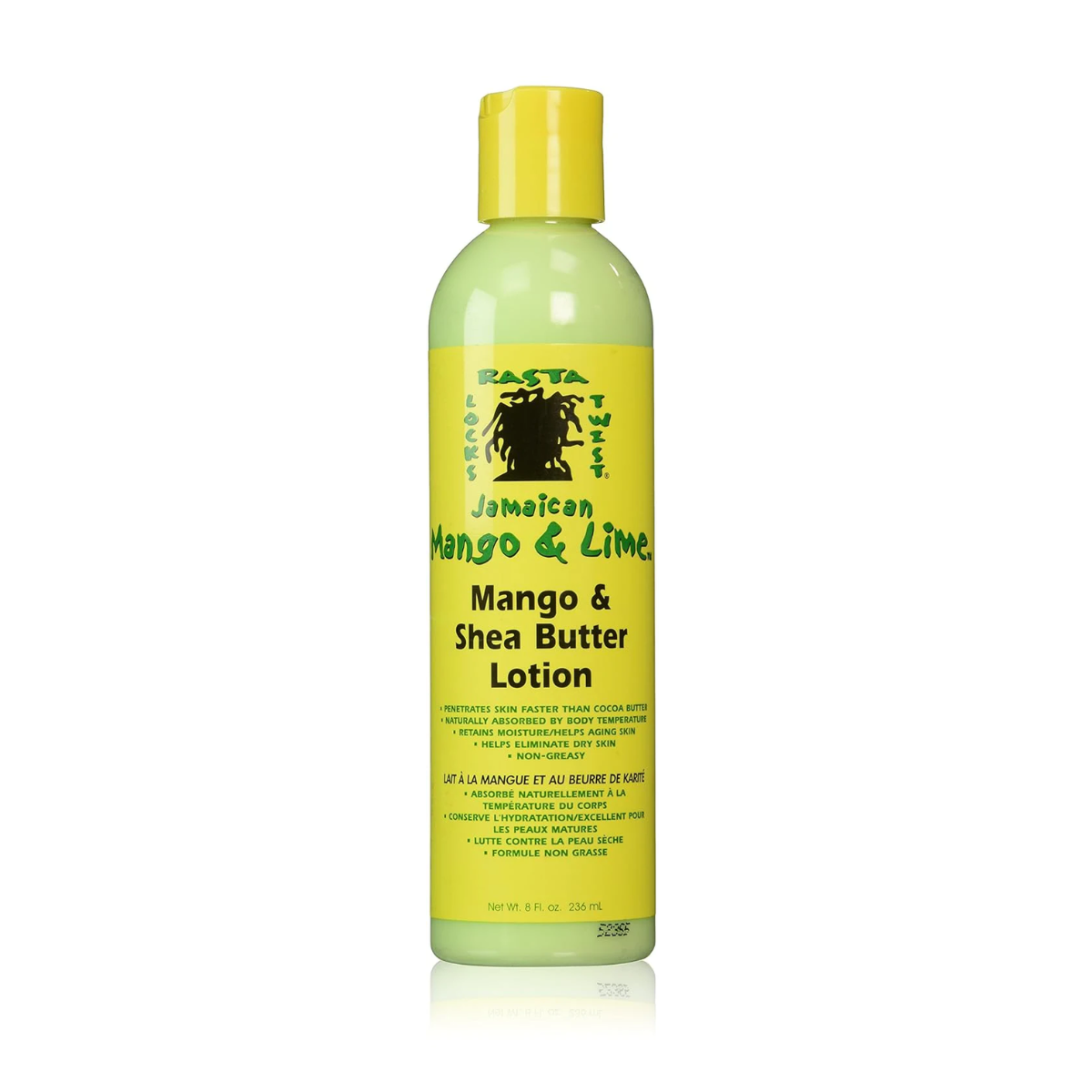 Lait de corps au beurre de karité et à la mangue jamaïcaine de Jamaican Mango & Lime , 226 g