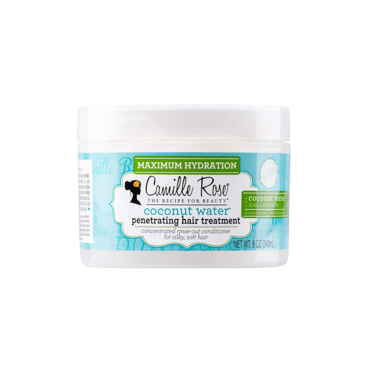Camille Rose Soin capillaire pénétrant à l'eau de coco 240 ml