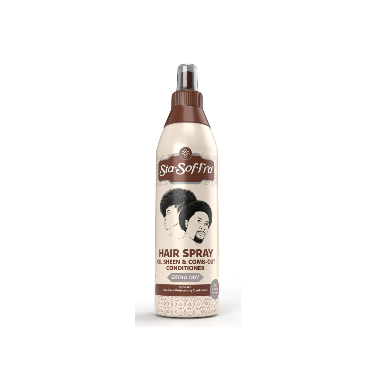 Spray pour cheveux et cuir chevelu Sta-Sof-Fro, après-shampoing Sheen & Comb Out, extra sec, 11,84 oz