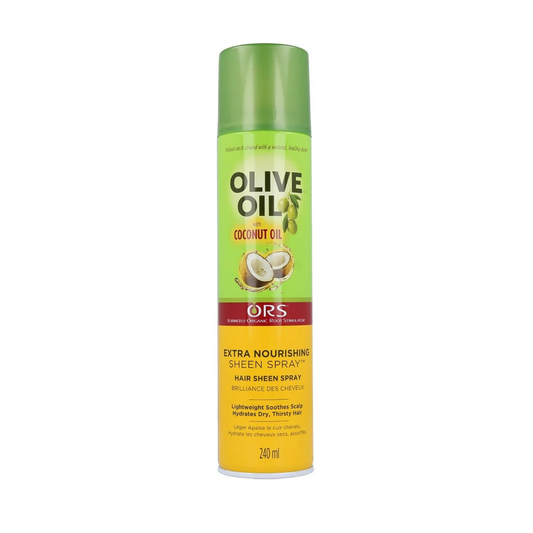 Spray nourrissant extra brillant à l'huile d'olive et à la noix de coco Ors 240 ml