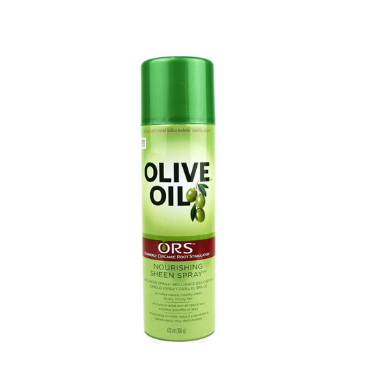 Spray nourrissant et brillant à l'huile d'olive, stimulateur de racines biologiques, 472 ml