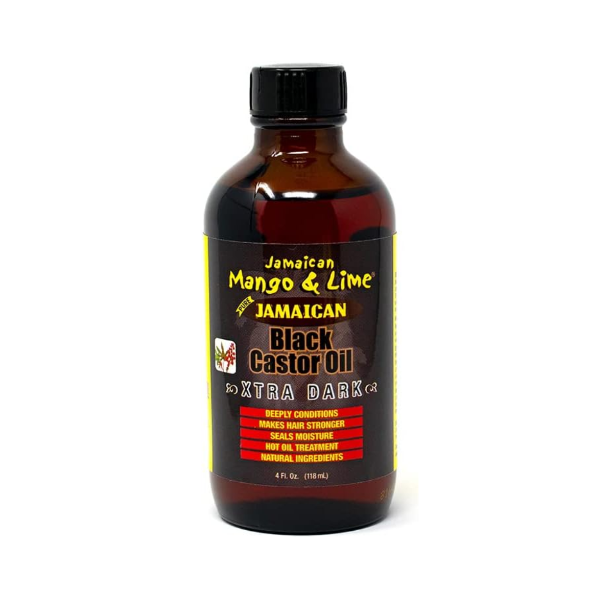 Huile de ricin extra noire de jamaican mango & lime 118 ml