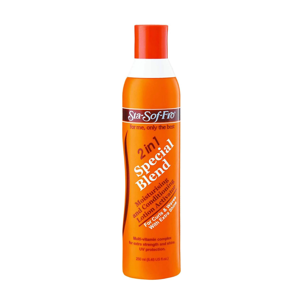 Sta Sof Fro 2 en 1 Lotion hydratante et revitalisante spéciale Activateur de boucles Crème définissante 350 ml